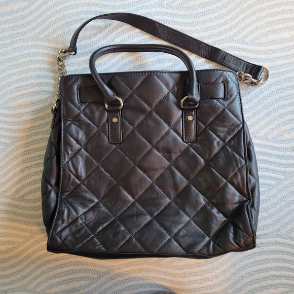 Large Quilted Leather Hamilton Tote - Picture 2 of 12